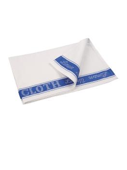 Tissu de verre - Bleu - 76,2 x 50,8 CM - Demi lin - Vogue - E911