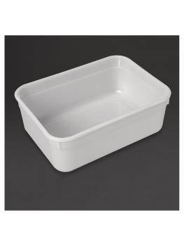 Pots à glace - 2 Litre - 15 pièces - Blanc - H 22,1 x 15,8 x 7,5 CM - Polypropylène - CS828