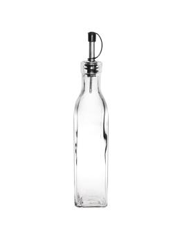 Bouteille d'huile - 25 CL - 6 pièces - H 26 x 5 x 5 CM - Verre - Olympia - GM253