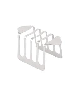 Grille toast - 4 tranches - H 6,5 x 12 x 8,5 CM - Inox - Olympia - DL239