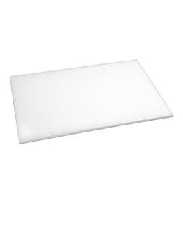 Planche à découper - HDPE - Blanc - H 1,2 x 45 x 30 CM - Polyéthylène Haute Densité - Hygiplas - J016