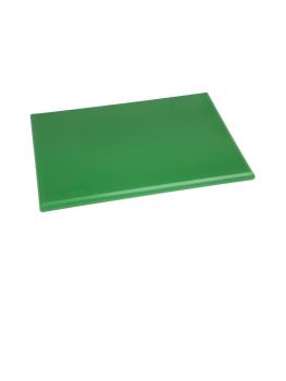Planche à découper - PEHD - Vert - H 2,5 x 45 x 30 CM - Polyéthylène Haute Densité - Hygiplas - J037