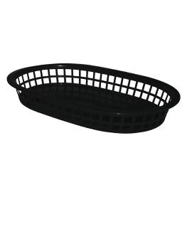 Panier de table - 6 pièces - Noir - H 4 x 27,5 x 17,5 CM - Polypropylène - Olympia - GH969
