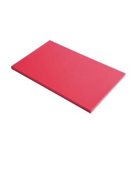 Planche à découper - HDPE - Rouge - H 1,5 x 32,5 x 26,5 CM - Polyéthylène Haute Densité - Gastro M - GN331