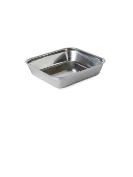Bac à viande - H 5.5 x 24.4 x 21.6 CM - acier inoxydable - Gastro M - GN789