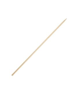 Brochettes en bois - Biodégradables - 200 pièces - 18 CM - Bois de Bouleau - Vert Fiesta - CD907