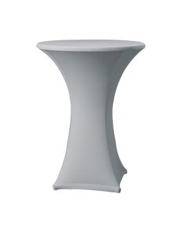 Nappe table haute - Gris - H 115 CM - Polyester/Elasthanne - DK574