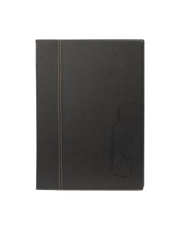 Carte des Vins - A4 - H 23,5 x 13 x 0,5 CM - Similicuir - Securit - H602