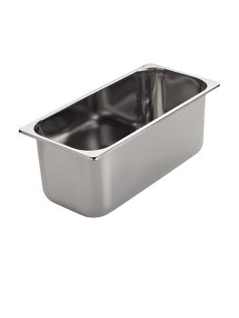 Conteneur cuillère à glace - H 15 x 36 x 16,5 CM - Inox - Gastro M - GN637