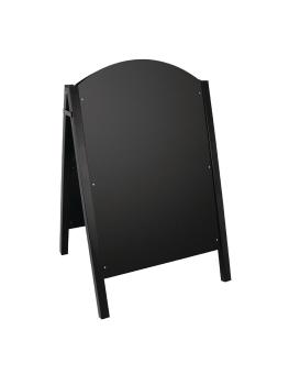 Panneau de trottoir - Noir - H 102,5 x 67,5 x 66 CM - Olympia - CL009