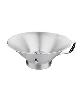 Passoire à frites - Ø 41,3 x H 17,6 CM - inox - Vogue - E712
