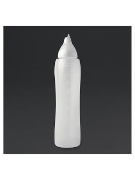 Flacon Squeeze - Anti-goutte - 1 Litre - H 31,1 CM - Polyéthylène - Araven - CW114