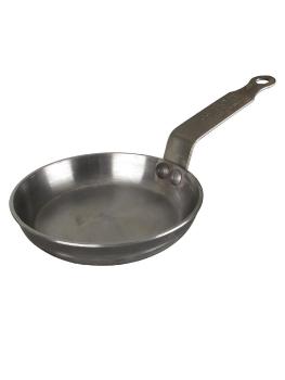 Crêpière - 0,18 Litre - Bleu - Ø 12 CM - Acier bleu - De Buyer - DN904