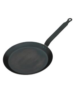 Crêpière - 2,5 Litre - Bleu - Ø 20 x H 2 CM - Acier bleu - De Buyer - DL952