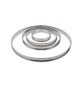 Taartring - Ø 16 x H 1.8 CM - RVS - E645
