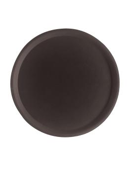 Plateau - Noir - Ø 40,5 x H 2,2 x 40,6 CM - Fibre de Verre/Caoutchouc - Cambro - DM782
