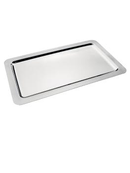 Serveerschaal - 1/1 GN - Zilver - H 1 x 32.5 x 53 CM - RVS - Olympia - CN599