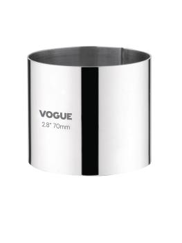 Anneau Mousse - Ø 7 x H 6 x 7 CM - Acier Inoxydable - Vogue - CC056