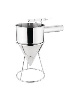 Entonnoir - Ø 13,5 x H 21 x 26 CM - Inox - Vogue - GG759