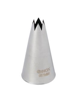 Douille - Dentelée - Ø 2,5 x H 4,5 CM - Inox - Schneider - GT119