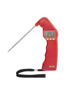 Thermomètre - Numérique - Rouge - Plastique - Hygiplas - CF913