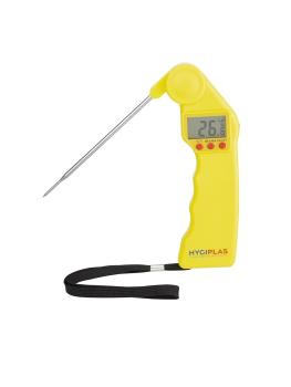 Thermomètre - Numérique - Jaune - Plastique - Hygiplas - CF912