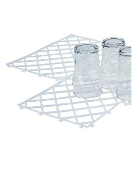 Lekmat - 10 stuks - H 0.6 x 32.2 x 21.5 CM - Kunststof - D824