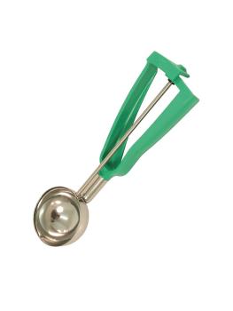 Cuillère Portion - Taille 12 - Vert - Ø 6,4 CM - Acier Inoxydable - Bonzer - J264