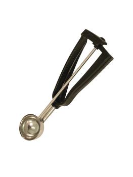 Cuillère Portion - Taille 30 - Noir - Ø 4,6 CM - Acier Inoxydable - Bonzer - GD587