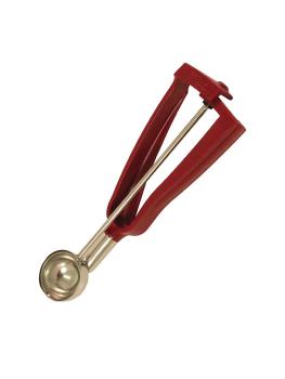 Cuillère à portion - Taille 40 - Bordeaux - Ø 4 CM - Inox - Bonzer - GD589