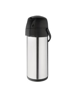 Carafe à pompe - 4 Litres - Ø 15 x H 43,8 CM - Inox/Polypropylène - Olympia - DL166