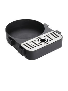 Bac récupérateur verseur à pompe - H 4 x 26 x 20,5 CM - Plastique - Olympia - CL049