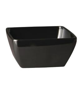 Bol - 1,5 Litre - Noir - H 9 x 19 x 19 CM - Mélamine - APS - GF137