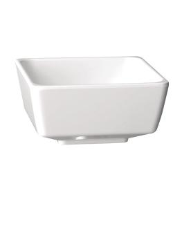 Bol - 4 Litres - Blanc - H 12 x 25 x 25 CM - Mélamine - APS - GF098