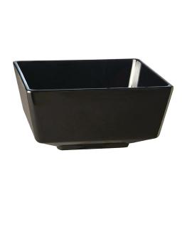 Bol - 4 Litres - Noir - H 12 x 25 x 25 CM - Mélamine - APS - GF099