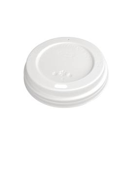 Couvercle tasse à café - 0,34 Litre - 1000 pièces - Ø 9,3 x H 1,7 CM - Plastique - Fiesta - CE257