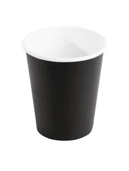 Gobelets à café jetables - 23 CL - 50 pièces - Noir - Ø 8,3 x H 9 CM - Carton - Fiesta - GF041