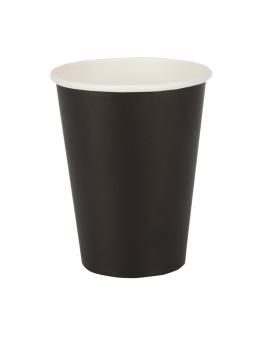 Gobelets à café jetables - 34 CL - 1000 pièces - Noir - Ø 8,95 x H 11 CM - Carton - Fiesta - GF042