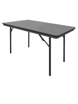 Table pliante - H 75 x 122 x 61 CM - ABS/Acier - Bolero - GC594