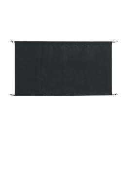 Tissu barrière - Noir - H 70 x 143 x 2 CM - Polyester - Bolero - CF137