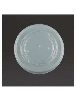 Couvercle contenant jetable - 500 pièces - Ø 11,5 x H 1 CM - Cpla - Vegware - GF048