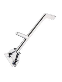 Grattoir à gril - H 11,5 x 15,2 x 40,7 CM - inox - Jantex - GF378