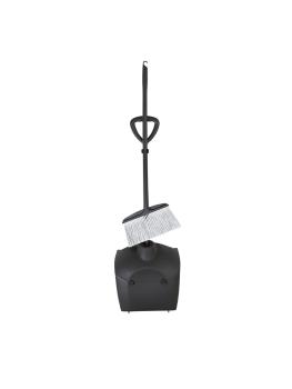 Balai et clignotant - Noir - H 95 x 30 x 34,5 CM - Plastique - Jantex - CK851