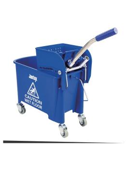 Seau - 20 Litres - Bleu - H 48 x 28 x 35 CM - Jantex - DL913
