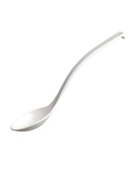 Cuillère de service - 6 pièces - Blanc - 23 CM - Mélamine - APS - GH358