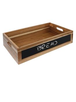 Caisse de présentation - Ardoise - 1/1 GN - H 12 x 52,7 x 32,5 CM - Olympia - CL190
