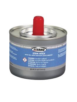 Pâte combustible - 6 heures - 12 pièces - Ø 8,5 x H 6,7 CM - Métal - Sterno - GF438
