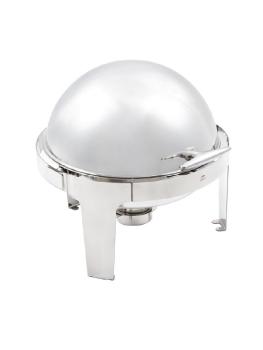 Chafing dish - Rolltop - 6 Liter - Zilver - H 45 x 52 x 48 CM - RVS - Olympia - U009