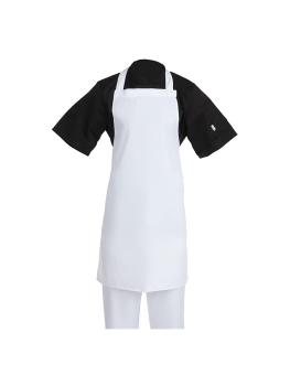 Halterschort - Unisex - Wit - 71.1 x 96.5 CM - Polyester/Katoen - Whites Chefs Clothing - A521