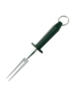 Fourchette à viande - Noir - H 0,6 x 2,9 x 29 CM - Inox - Hygiplas - C423